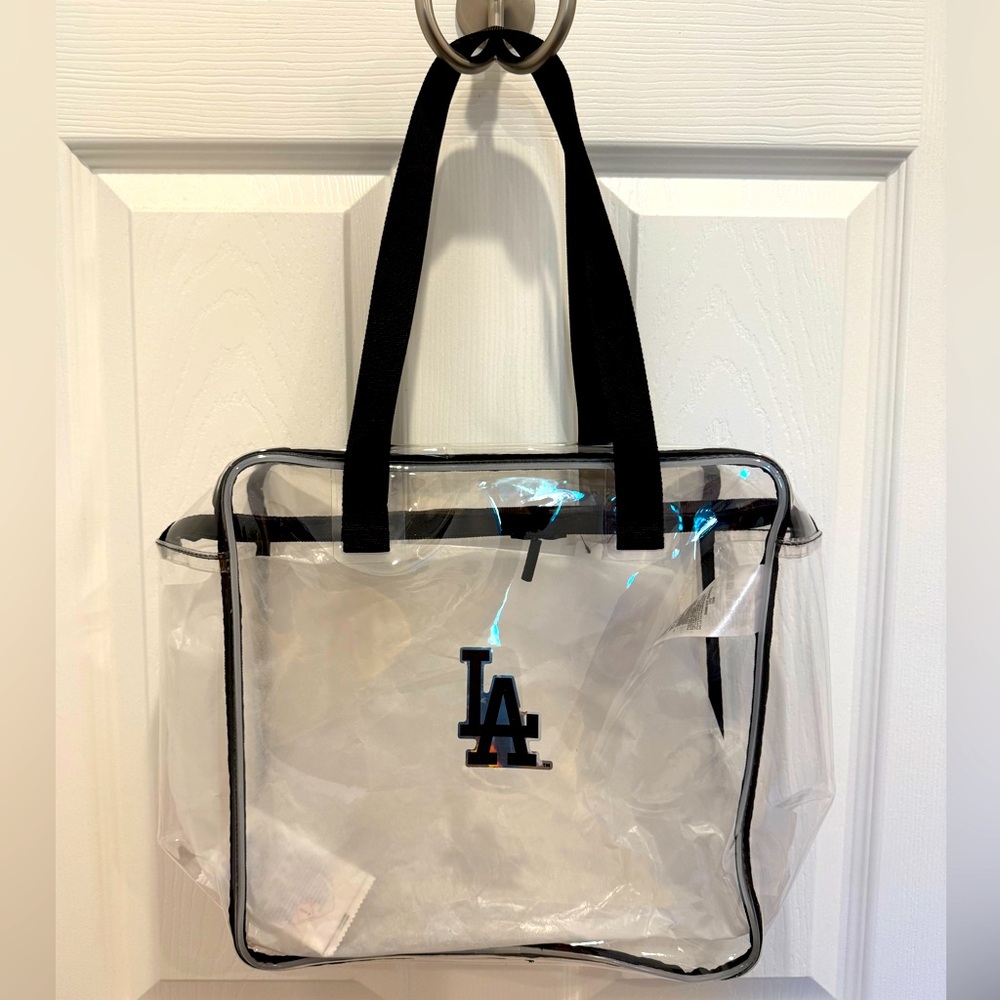 Clear Jordan & Dodger Tote Bag